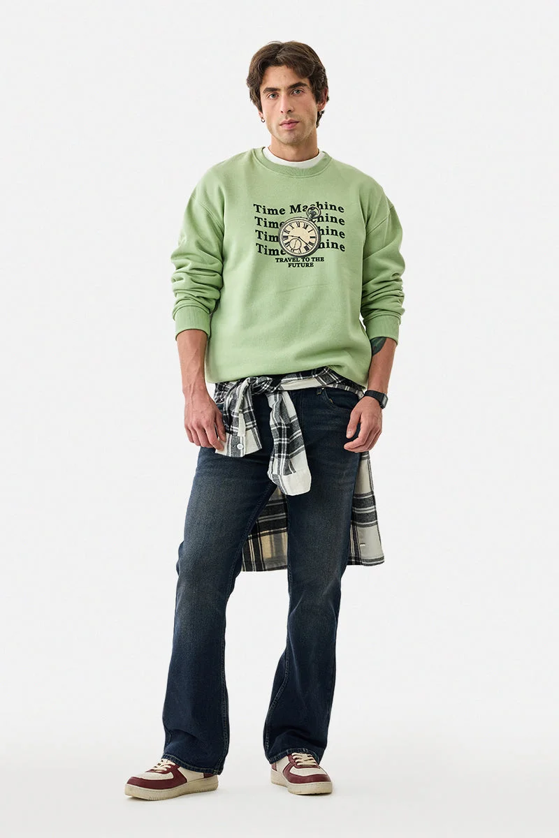 سنيتش Time Machine Oversized Sweatshirt